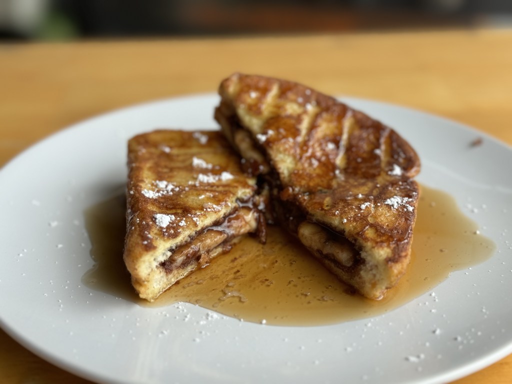 Nutella & Banana Stuffed French Toast on the Blackstone&nbsp;Griddle