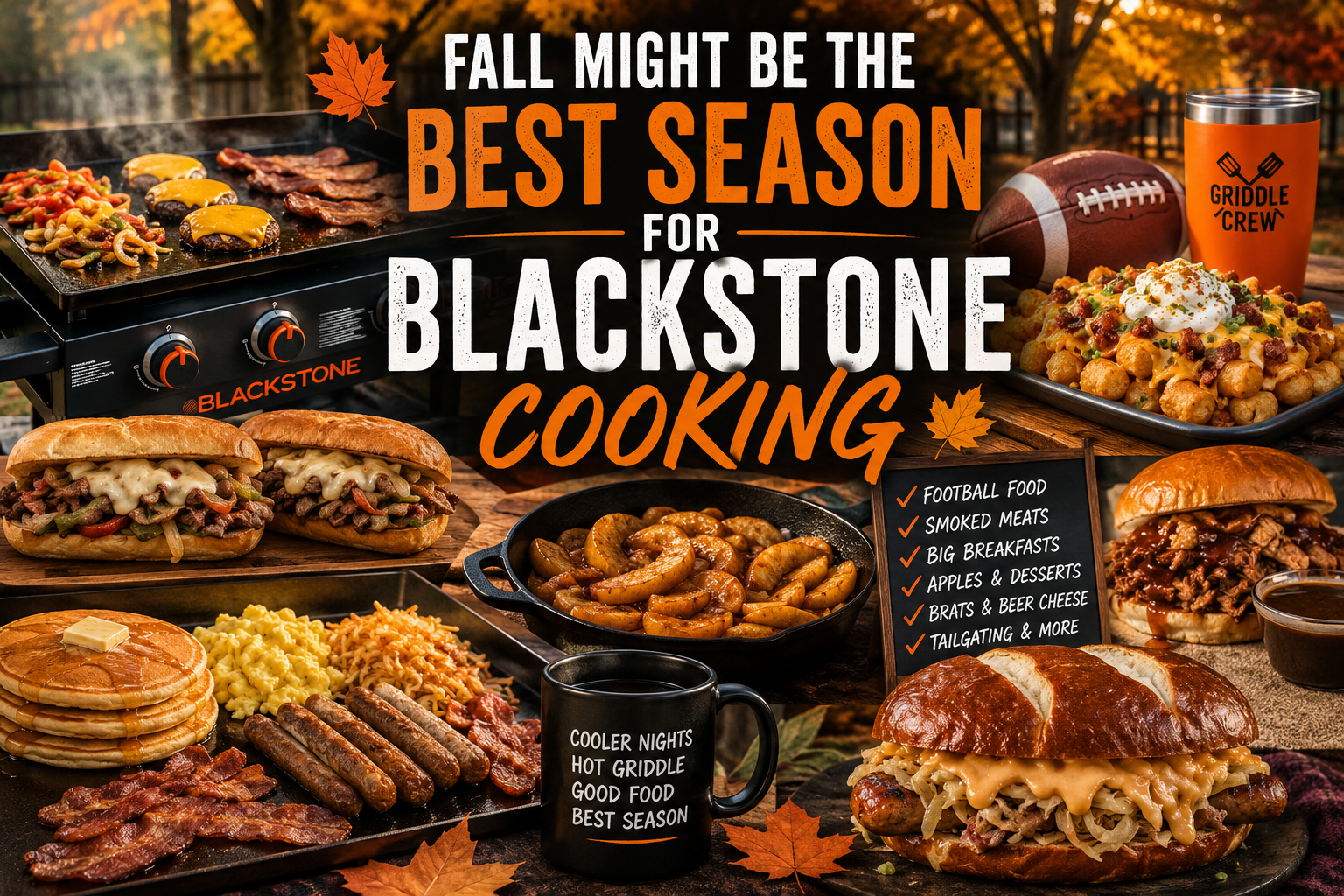 Fall Might Be the Best Season for Blackstone Cooking